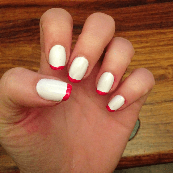 Reverse Manicure