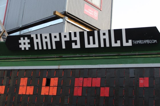copenhagen happy wall