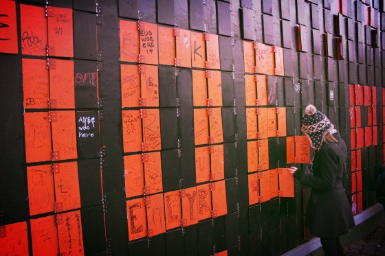 copenhagen happy wall