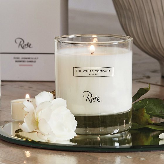 Rose Candle