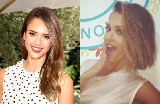 Jessica Alba before and after